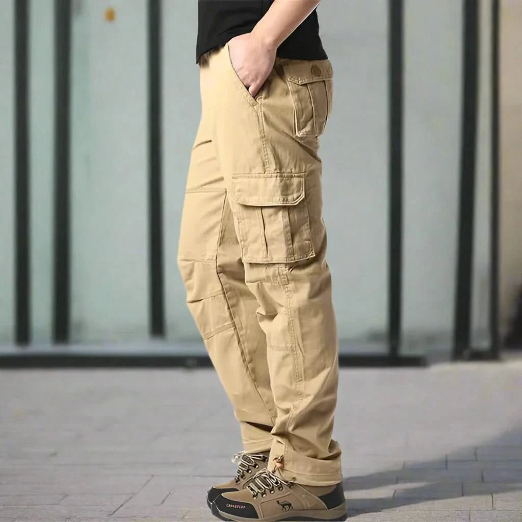 Cargo-Hose mit elastischem Bund und Taschen