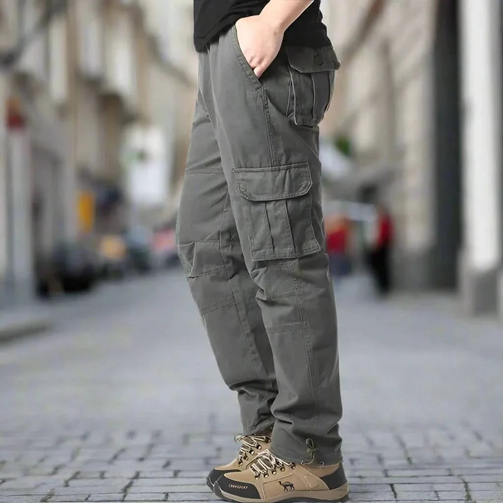 Cargo-Hose mit elastischem Bund und Taschen
