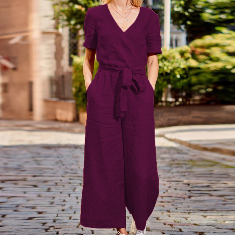Eina – Hose für Damen aus gesponnener Baumwolle
