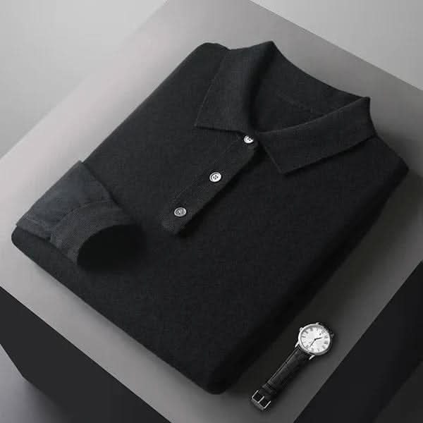 Stilvolles Herren-Polo-Strickhemd für alle Anlässe