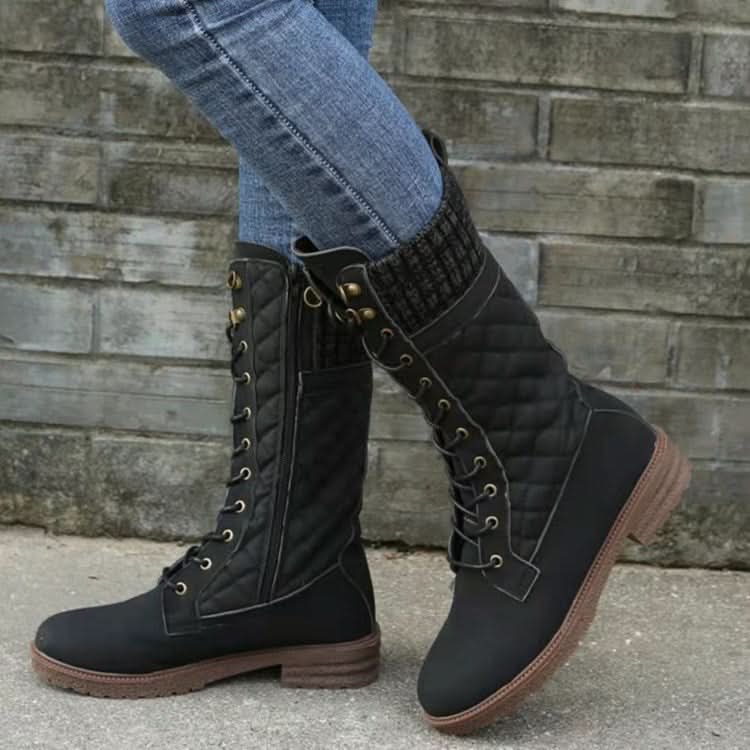 Stilvolle, rutschfeste Winterstiefel – modisch und warm für Damen