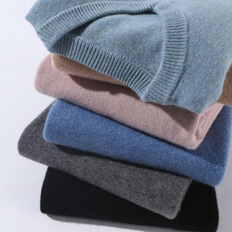 Pullover mit V-Ausschnitt und langen Ärmeln