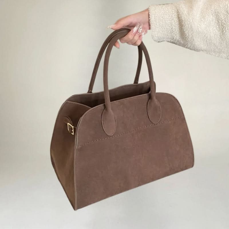 Stylische Wildleder-Umhängetasche für Frauen