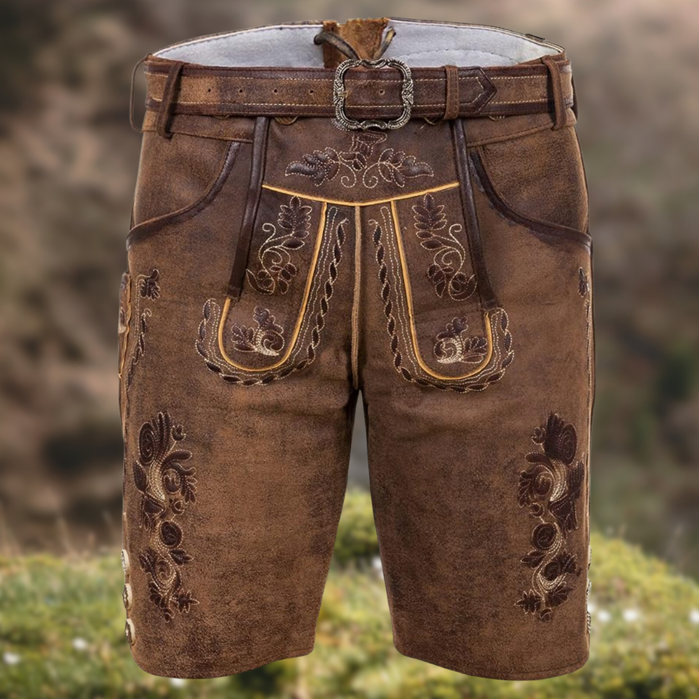Christoph - Kurze Lederhose für Herren