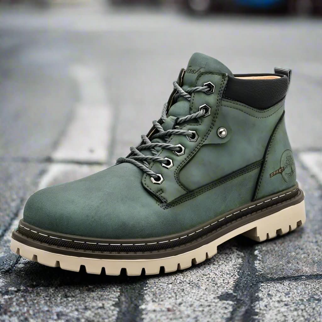 Alltagstaugliche, gepolsterte Schnürstiefel für Männer