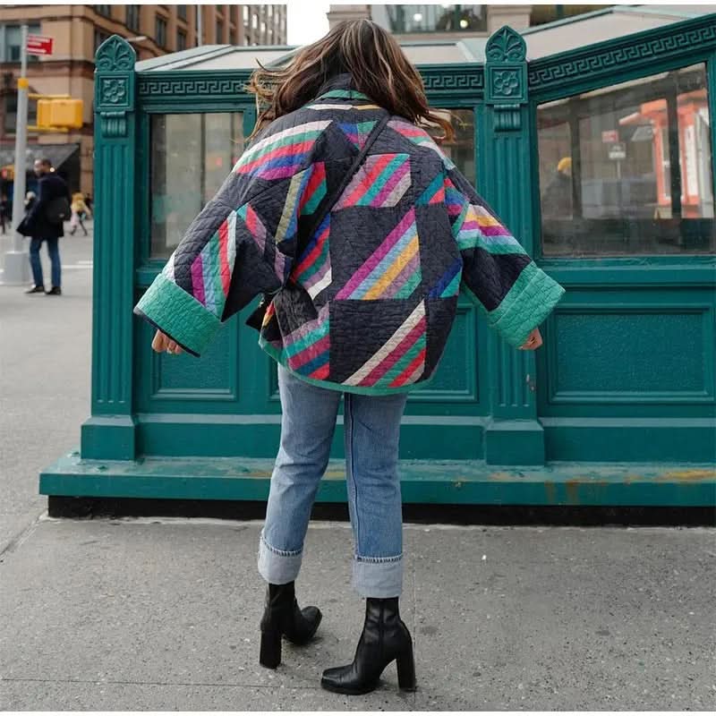 Bohème Vintage-Jacke für Frauen
