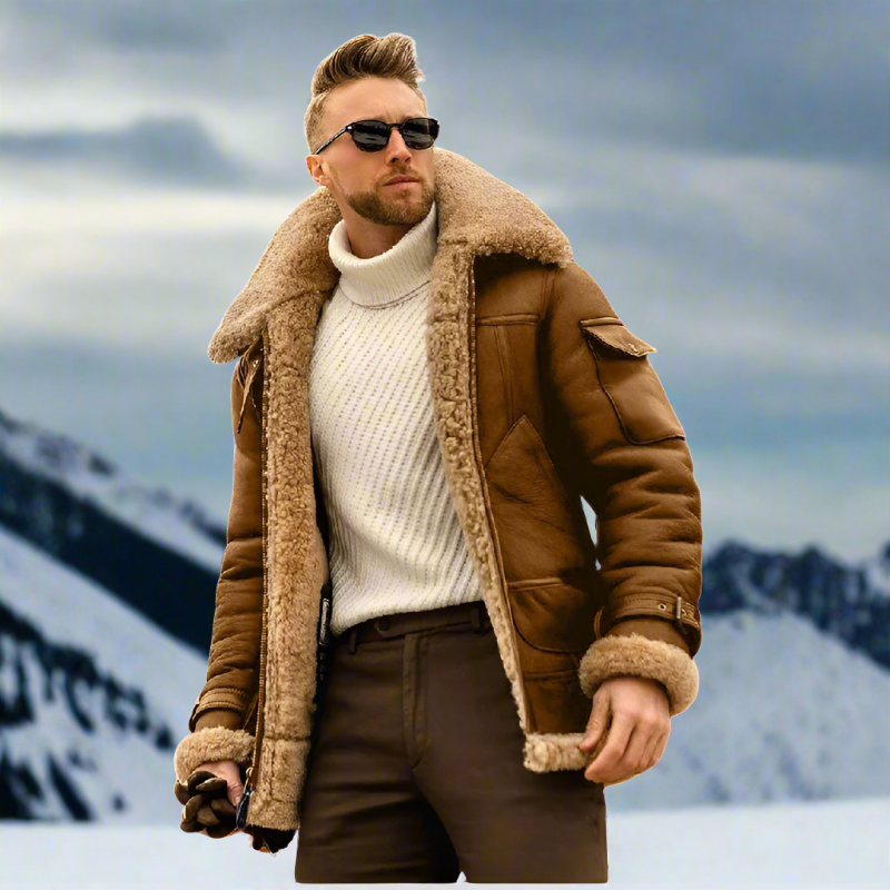 Neil - Hochwertige Lederjacke in wunderschönen Farben