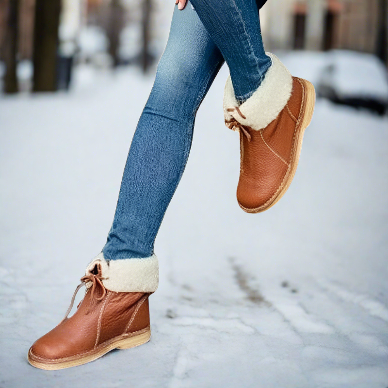 Alberte - Hochwertige, gefütterte Winterstiefel mit tollem Stil