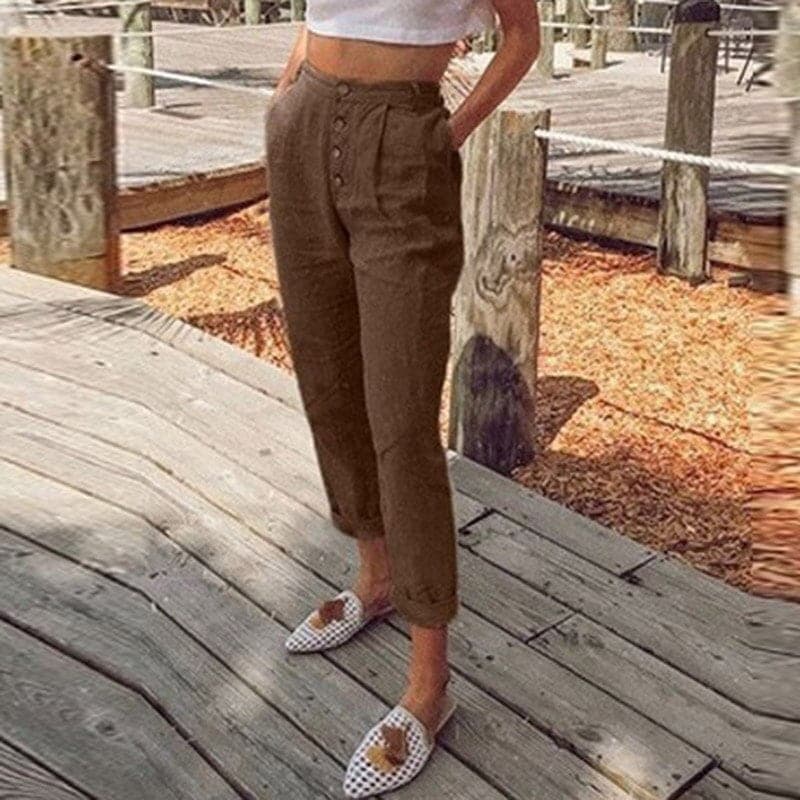 Bente - Tolle Leinenhose für warme Tage