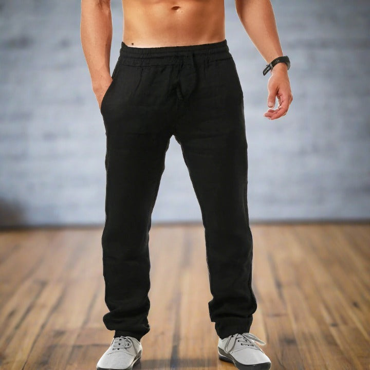 Alberto - Luftige Leinenhose