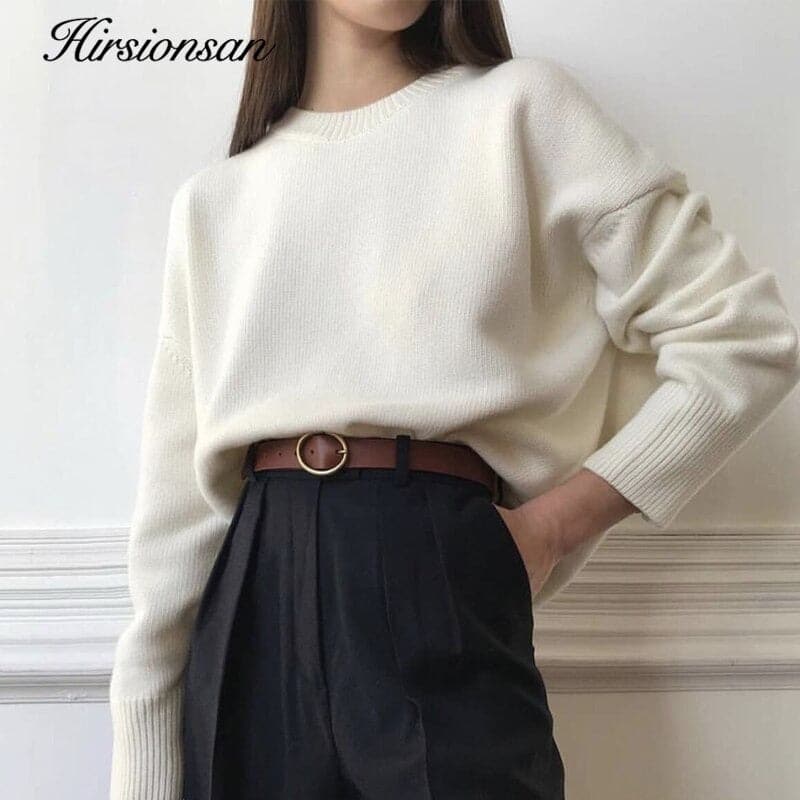 Elisa - Leichter weicher Herbstpullover