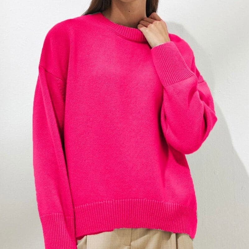 Elisa - Leichter weicher Herbstpullover