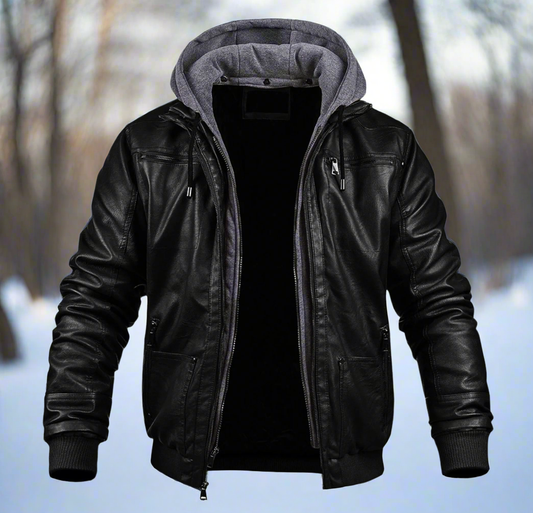 Dual-Layer Hoodie-Jacke für Herren