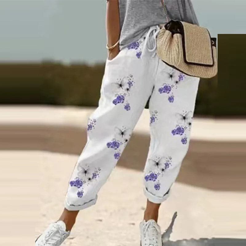 Beinta - Weite, Sommerhose aus Leinen