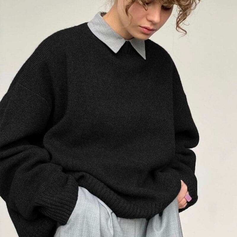 Elisa - Leichter weicher Herbstpullover