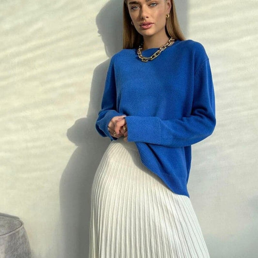 Elisa - Leichter weicher Herbstpullover