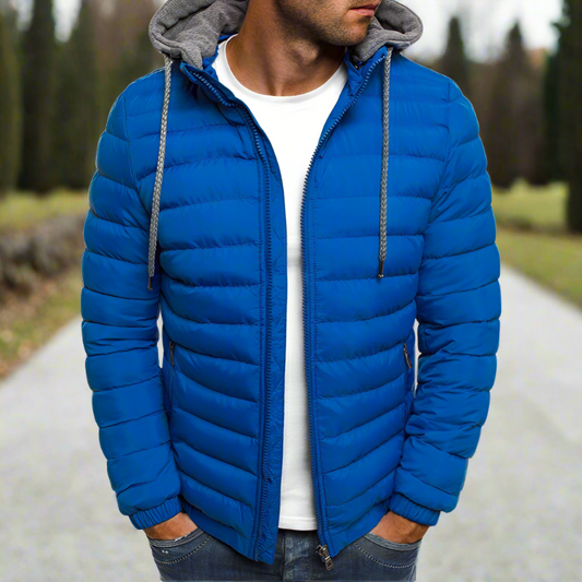Marcel - Warme Steppjacke mit Kapuze