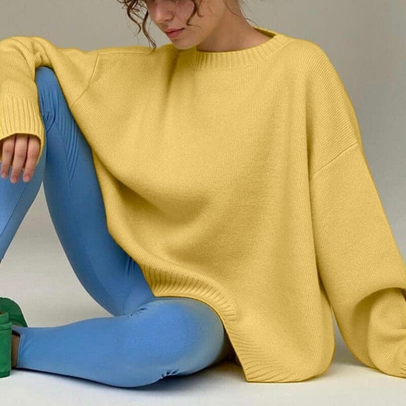 Elisa - Leichter weicher Herbstpullover