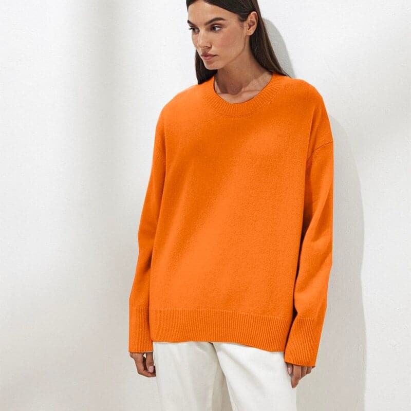 Elisa - Leichter weicher Herbstpullover