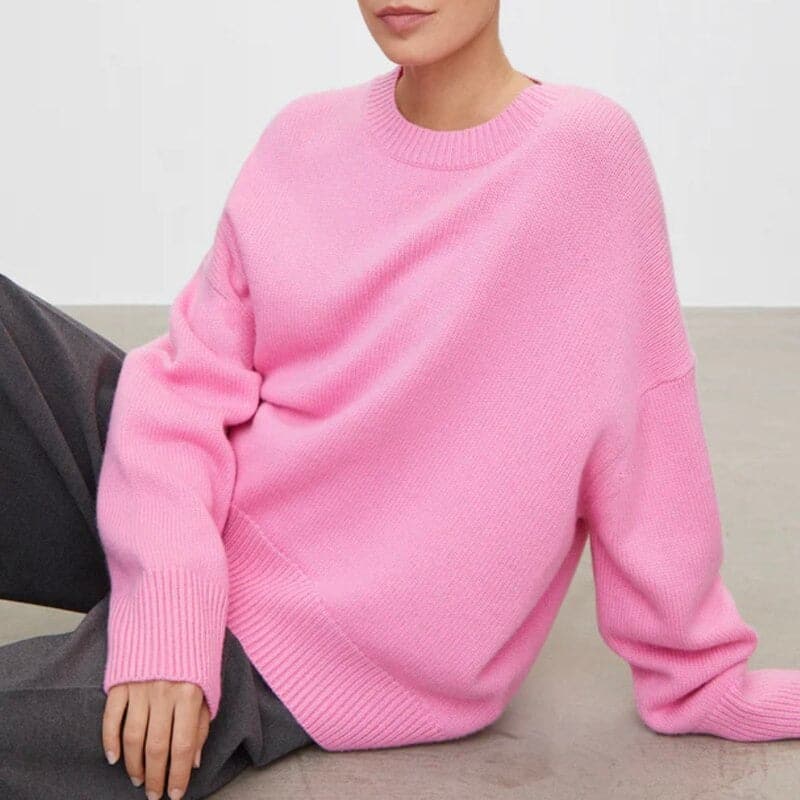 Elisa - Leichter weicher Herbstpullover